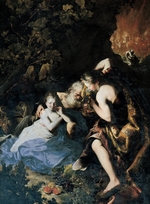 Guidobono, Bartolomeo - Lot mit seinen beiden Töchtern