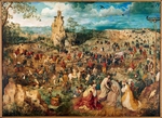 Bruegel (Brueghel), Pieter, der Ältere - Die Kreuztragung Christi