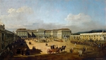 Bellotto, Bernardo - Kaiserliches Lustschloss Schönbrunn, Hofseite