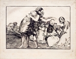 Goya, Francisco, de - Unordentliche Torheit (aus dem Zyklus Los Disparates (Torheiten)