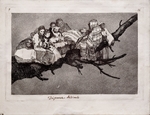Goya, Francisco, de - Lächerliche Torheit (aus dem Zyklus Los Disparates (Torheiten)