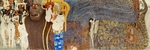 Klimt, Gustav - Der Beethovenfries, Detail: Feindliche Gewalten