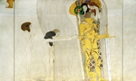Klimt, Gustav - Der Beethovenfries, Detail: Der goldene Ritter