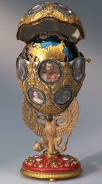 Wigström, Henrik Immanuel, (Fabergé-Werkstatt) - Das Ei zum 300-jährigen Jubiläum der Romanow-Dynastie