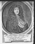 Sandrart, Jacob, von - Porträt von Johann Christoph Wagenseil (1633-1705)