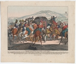 Campe, August Friedrich Andreas - Die Flucht Napoleons nach der Schlacht bei Waterloo