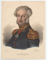 Unbekannter Künstler - Porträt von Pierre Cambronne (1770-1842)