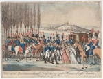 Campe, August Friedrich Andreas - Erste Zusammenkunft Napoleons mit Marie Luise bei Soissons am 27. März 1810