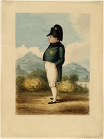 Unbekannter Artillerieoffizier - Napoleon Bonaparte auf der Insel St. Helena