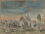 Warren, Charles Turner - Treffen Blüchers mit Wellington nach der Schlacht bei Waterloo am 18. Juni 1815