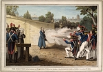 Goubaud, Innocent Louis - Die Exekution von Marschall Michel Ney im Pariser Jardin du Luxembourg am 7. Dezember 1815