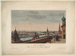 Courvoisier-Voisin, Henri - Blick über Moskau vom Balkon des Großen Kremlpalasts