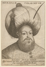 Unbekannter Künstler - Murad III. (1546-1595), Sultan des Osmanischen Reiches