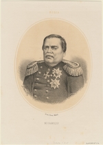 Llanta, Jacques François Gaudérique - Porträt von Graf Nikolai Nikolajewitsch Murawjow-Amurski (1809-1881)