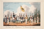 Chiflard, Samuel Solomon - Uniformen des Ismailowski-Regiments