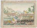 Unbekannter Künstler - Die Schlacht am Fluss Kamtschik am 15. Oktober 1828