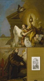 Tiepolo, Giambattista - Die Vision des heiligen Paschalis Baylon