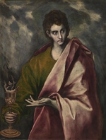 El Greco, Dominico - Johannes der Evangelist