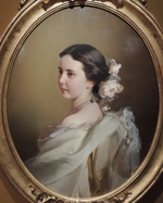 Makarow, Iwan Kosmitsch - Porträt von Jekaterina Fjodorowna Tjutschewa (1835-1882)