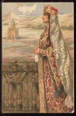 Unbekannter Künstler - Heilige Königin Tamar von Georgien