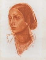 Jakowlew, Alexander Jewgenjewitsch - Porträt von Balletttänzerin Anna Pawlowa (1881-1931)