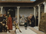 Alma-Tadema, Sir Lawrence - Die Erziehung der Kinder von Chlodwig