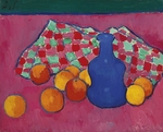 Jawlensky, Alexei, von - Blaue Vase mit Orangen