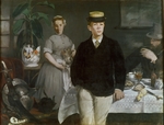Manet, Édouard - Frühstück im Atelier