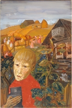Grigorjew, Boris Dmitriewitsch - Sergei Jessenin (1895-1925) als Kind