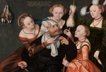 Cranach, Lucas, der Ältere - Herkules und Omphale