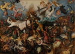 Bruegel (Brueghel), Pieter, der Ältere - Sturz der gefallenen Engel
