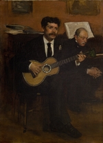 Degas, Edgar - Lorenzo Pagans und Auguste de Gas
