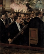 Degas, Edgar - Das Orchester der Opera