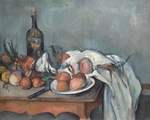 Cézanne, Paul - Stillleben mit Zwiebeln