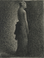 Seurat, Georges Pierre - Die schwarze Schleife