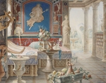 Duban, Félix - Architektonische Fantasie im pompejanischen Stil