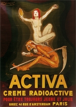 Mauzan, Achille - Activa, creme radioactive