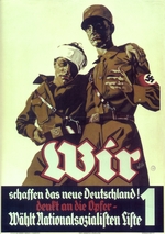 Witte, Hermann - Wir schaffen das neue Deutschland! Denkt an die Opfer - wählt Nationalsozialisten