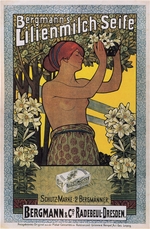 Cissarz, Johannes Joseph Vincenz - Bergmann's Lilienmilch Seife