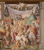 Salviati (Rossi), Francesco - Marcus Furius Camillus läßt den Schulmeister von Falerii durch seine Schüler bestrafen