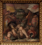 Vasari, Giorgio - Allegorie von Colle val d'Elsa und San Gimignano