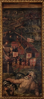 Vasari, Giorgio - Seeschlacht zwischen Florentiner und Pisaner