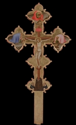Daddi, Bernardo - Tragbares doppelseitiges Kreuz (Rückseite)