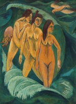 Kirchner, Ernst Ludwig - Die drei Badenden