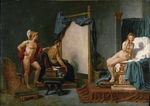 David, Jacques Louis - Apelles malt Campaspe in Gegenwart Alexanders des Großen