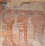 Theophanes der Grieche - Heiligen Symeon Stylites der Ältere, Symeon Stylites der Jüngere und Alypius der Stylit