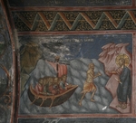 Unbekannter Künstler - Christus wandelt auf dem See und rettet Petrus
