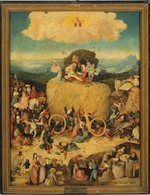 Bosch, Hieronymus - Der Heuwagen (Triptychon) Mitteltafel