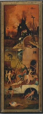 Bosch, Hieronymus - Der Heuwagen (Triptychon) Rechte Tafel