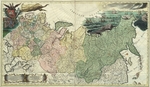 Unbekannter Meister - Erste allgemeine Karte des Russischen Reiches